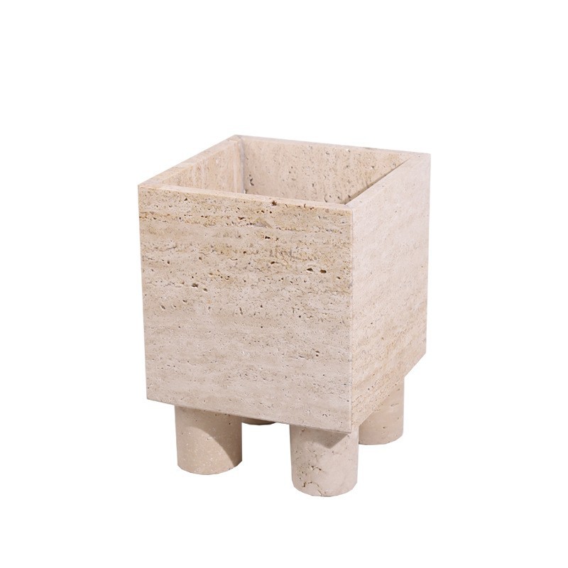 Geométrica piedra de cueva natural adornos de mármol de viento silencioso decoración del hogar modelo de arte de decoración de escritorio de decoración suave