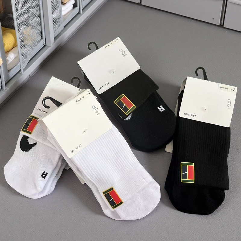 Suvan Naikester Tennis Socks for Men and Women Thickeneded Towel Bottom Sports Socks High Tube Cushioning Basketball Socks Training Socks