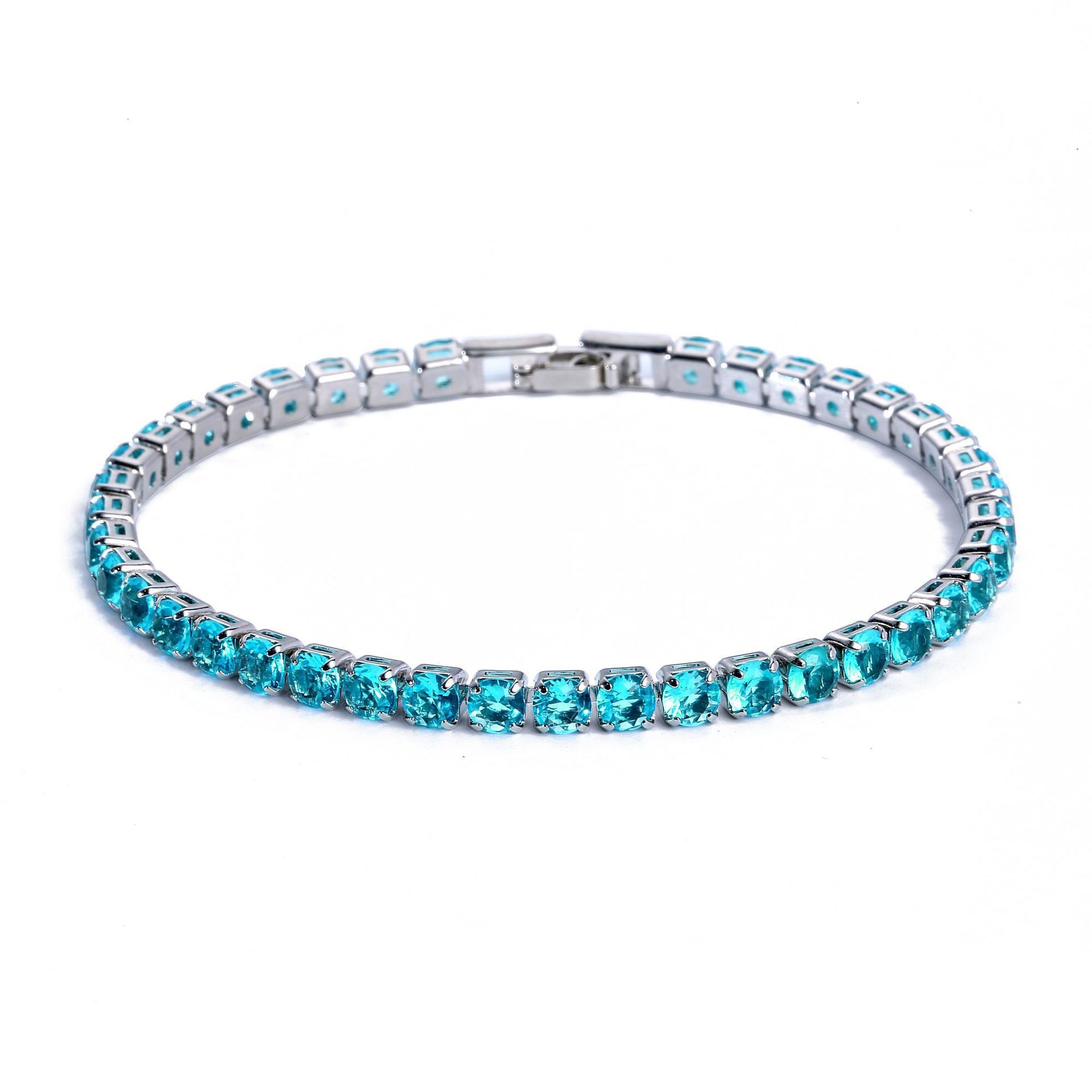 Cavigliera uomo in zircone bracciale hip hop gioiello tendenza_voghion.com