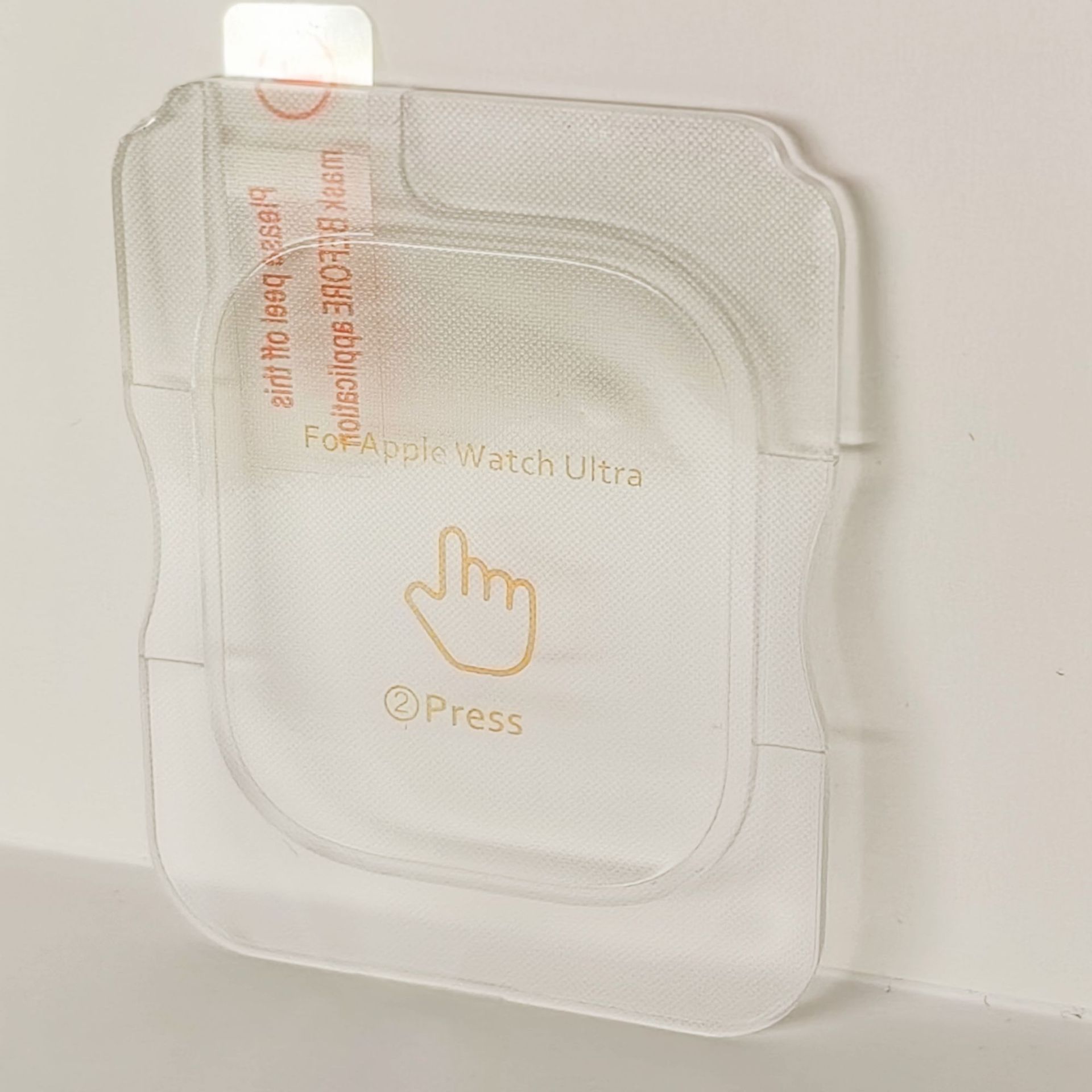 Aplicable a Apple Watch Película templada iwatch8 ultra Película protectora de reloj de goma completa Película de segundos con posicionador