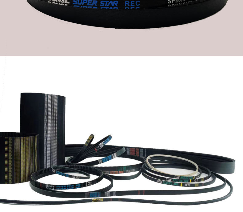 Wear-Resistant Triangle Belt Spa-732 to 4570 Transmission Belt Toothed Agricultural Industrial Machine Hard Wire Industrial Transmission