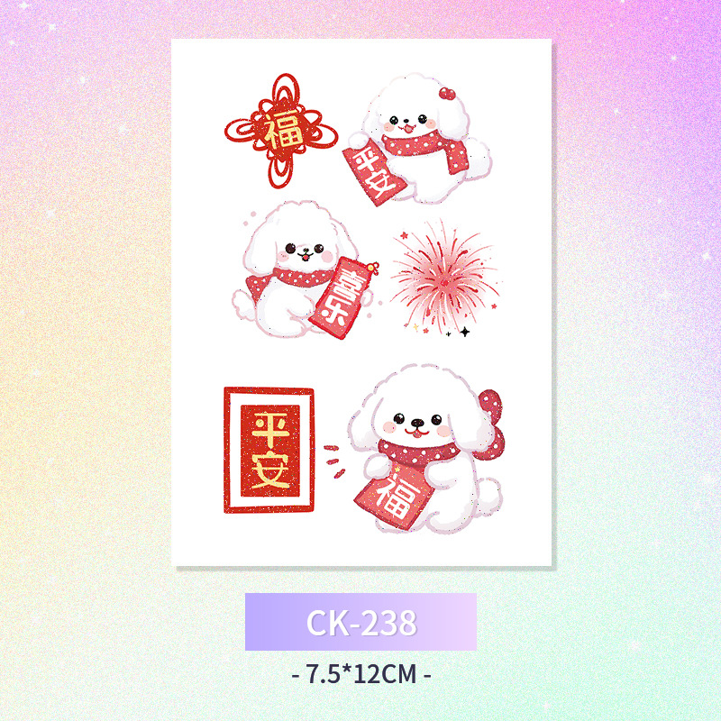 Glitter mariposa cara pegatinas tatuaje pegatinas hadas lavable impermeable de larga duración lindo unicornio ciervo Luna Estrella Planeta