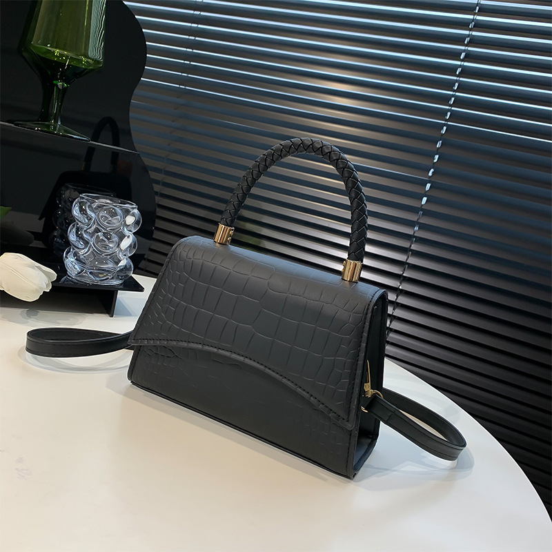 2023 nuevo otoño y invierno nuevo bolso pequeño bolso de mujer hombro único bolso de mano cocodrilo bolso de gran capacidad