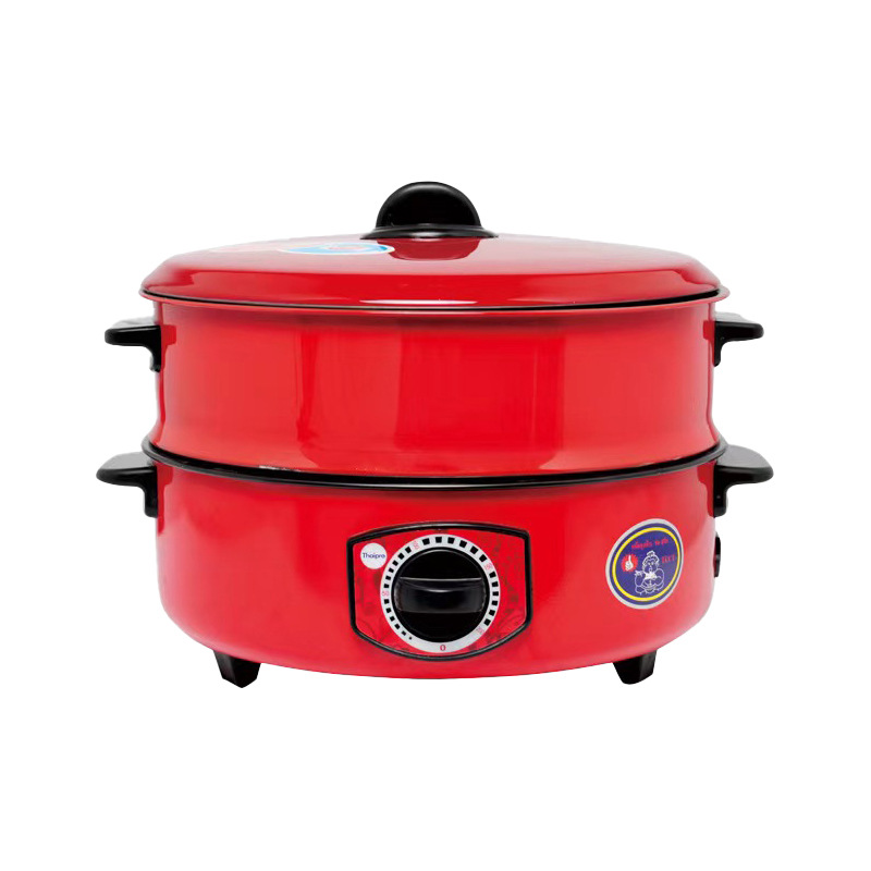 12inch Черный вкладыш + 8 комплектов пароварки/шт.