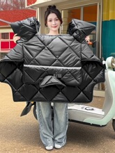 冬季双面防水挡风被防风防雨加厚电动车电瓶车三轮车通用防寒保暖