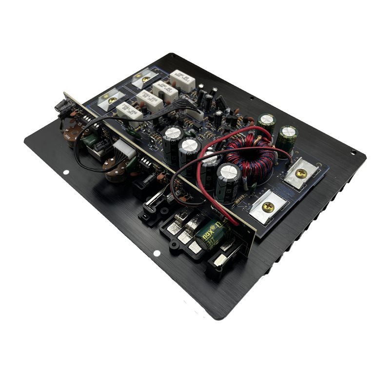 Cross-border 1200W fever high-power 10-inch 12-inch subwoofer power amplifier board passive subwoofer single-channel power amplifier 12V