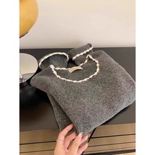 春秋冬季方领撞色针织打底衫女别致花边内搭上衣纯欲修身软糯毛衣