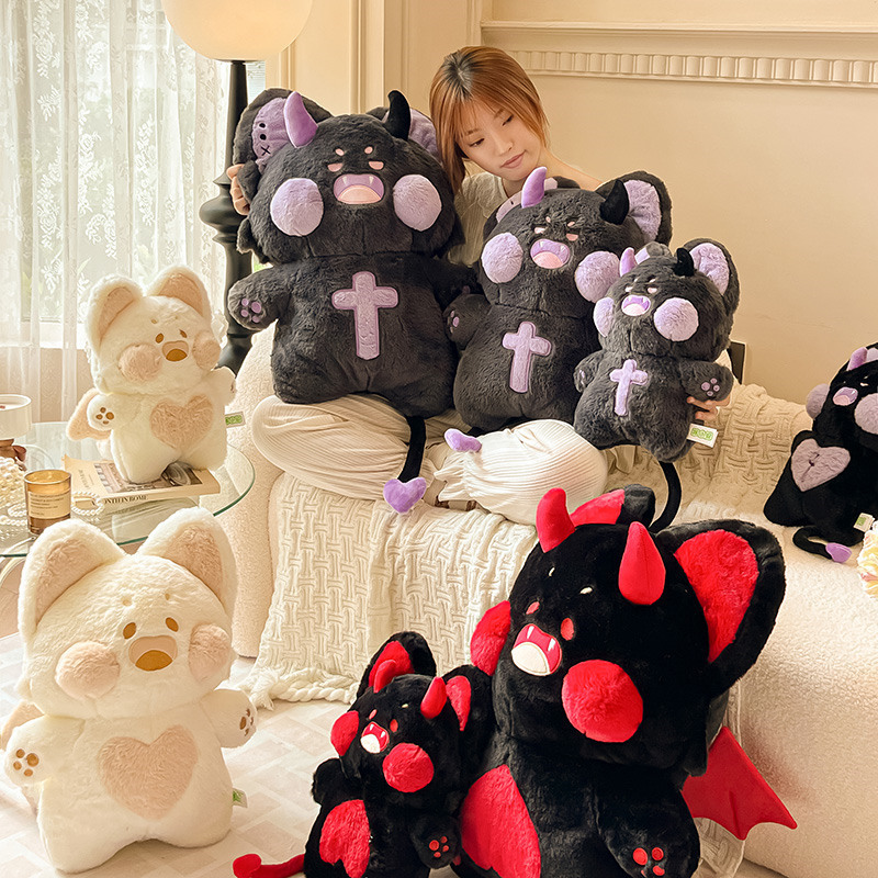 Auténtico peluche Dudu Meow, adorable gatito mapache, muñeco coleccionable para niñas._voghion.com