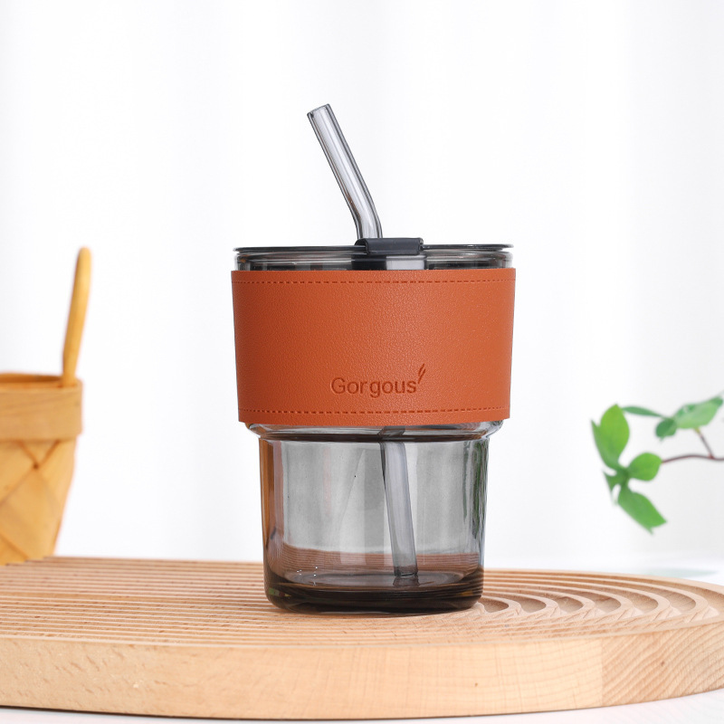 人気の竹カップ、ガラス製ウォーターカップ、ストローカップ、コーヒーカップ、プリントロゴ広告カップ、ミルクダブルドリンクカップ、お土産|undefined