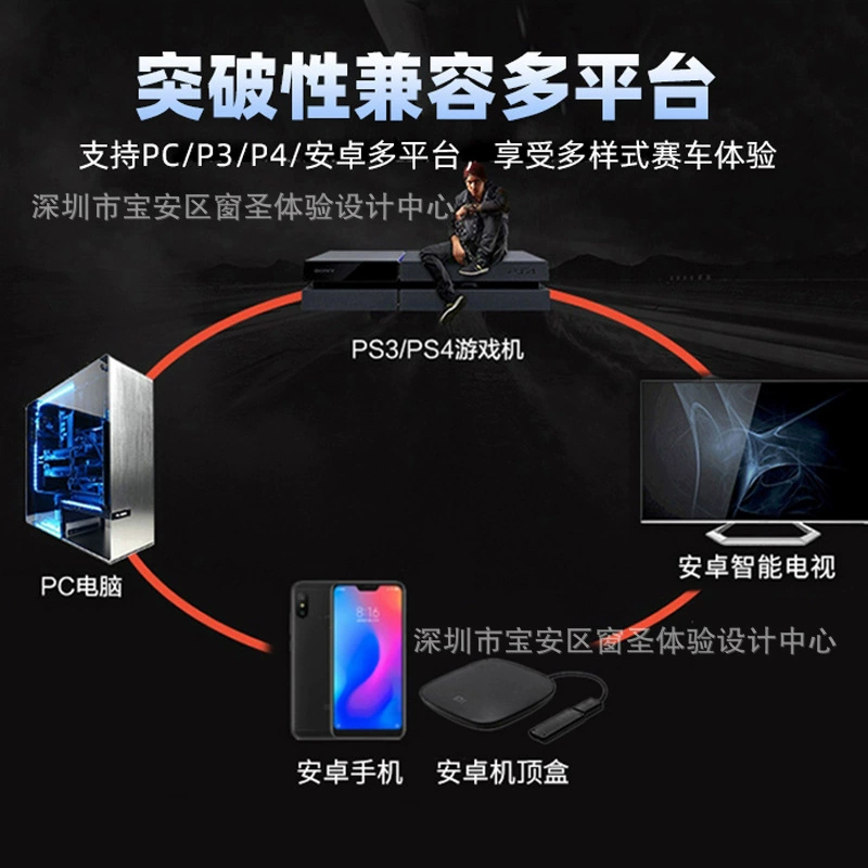 Руль игрового управления поддерживает PS3\PS4