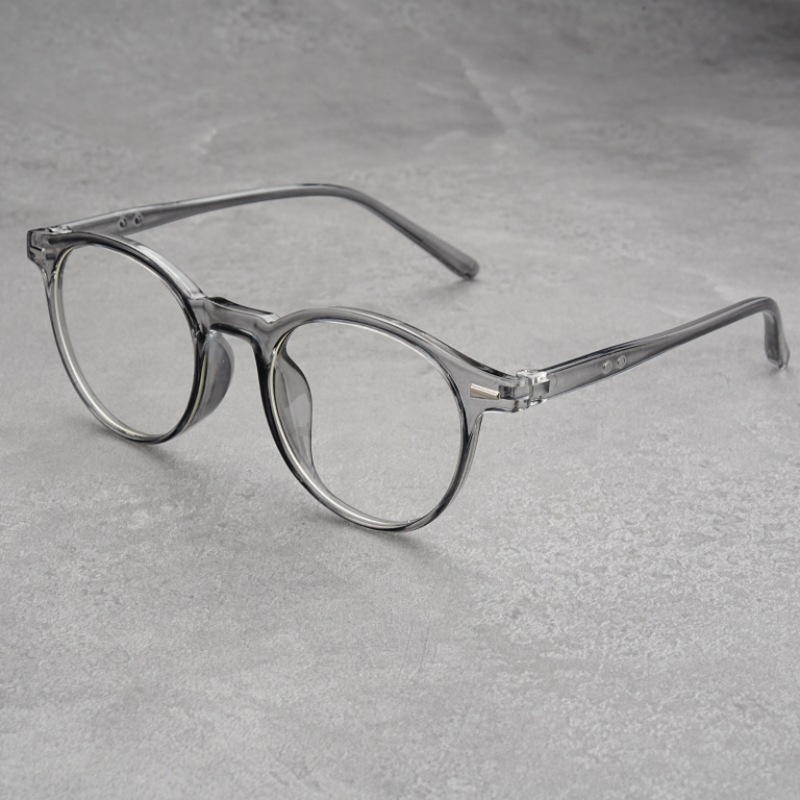 韓国版超軽量サングラス丸枠紫外線防止サングラスレトロなファッション個性日韓系丸枠近視メガネ