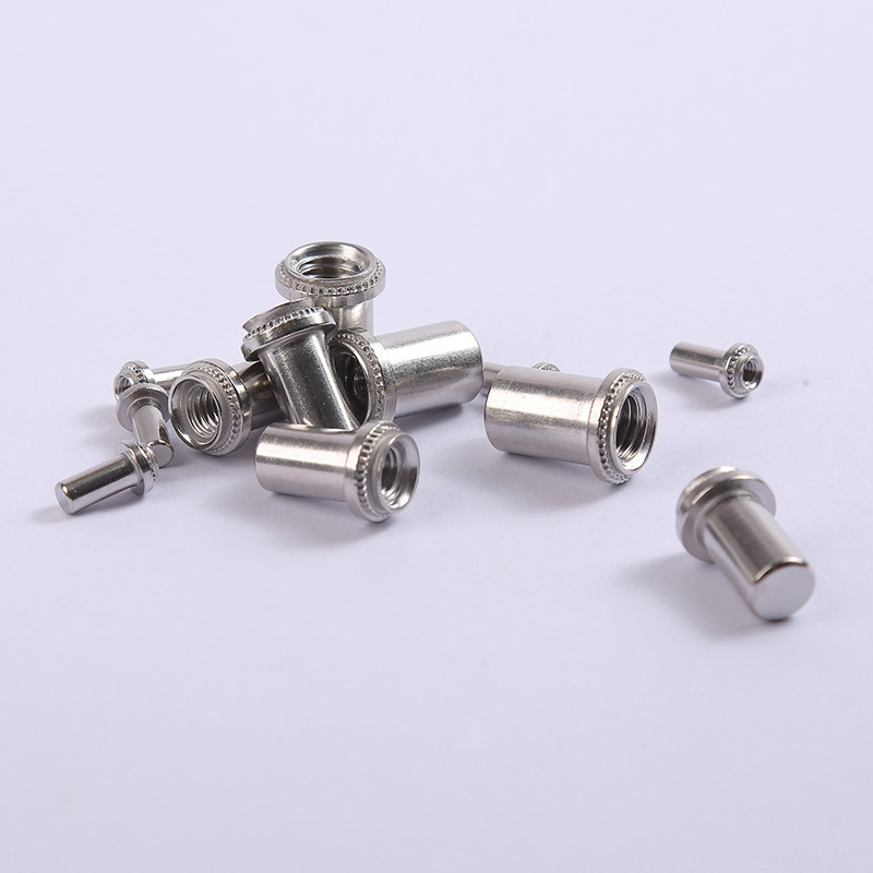 304 / 316 tuerca de acero inoxidable a prueba de agua BS / BS4 / BSS-M3M8 hierro inoxidable sellado rosca de tuerca de remachado