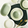 Scandinavian tableware, set, dinner plate home use, simple and elegant design