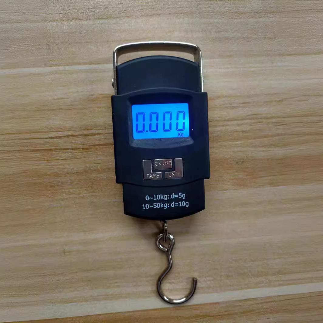 2023 A08 báscula electrónica 50 kg báscula de equipaje báscula de entrega báscula portátil