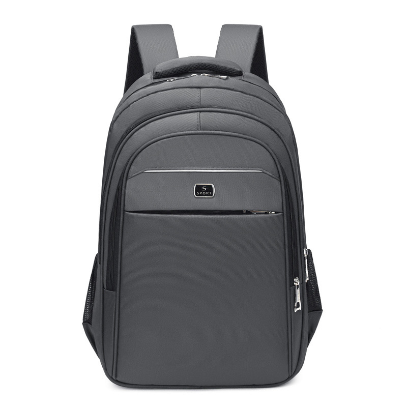 Spot wholesale nueva mochila de gran capacidad para hombres mochila simple para computadora de negocios mochila para estudiantes de ocio al aire libre