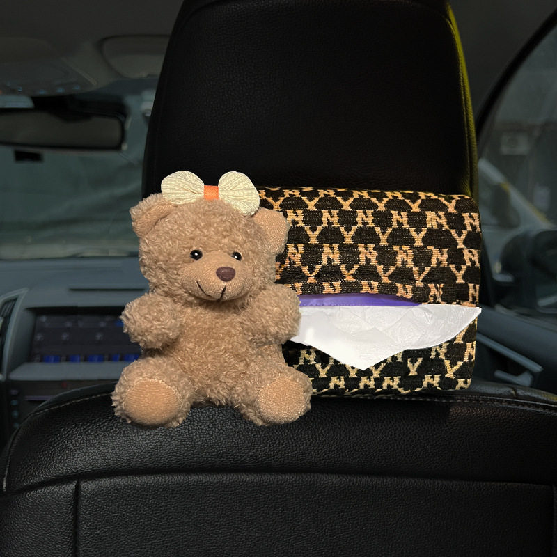[Productos de punta] Bolsa de papel de dibujo para coche, caja de reposabrazos para mujer, bolsa de papel, caja de dibujo para coche colgante, decoración de caja de dibujo para coche image 32