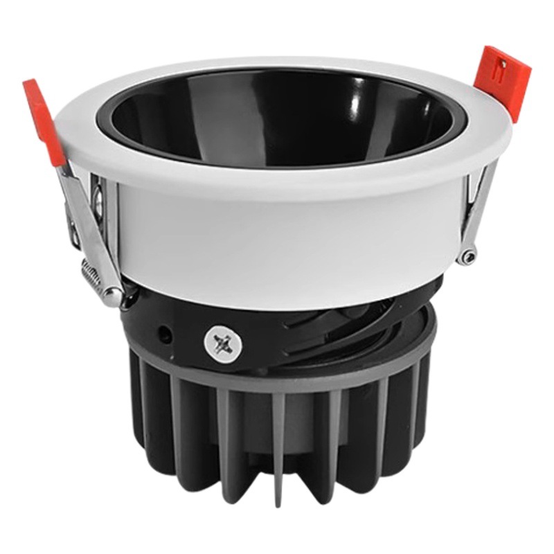 Foco de espectro completo LED Colina antideslumbrante lámpara sin cabeza lámpara de techo mazorca hogar incrustado borde estrecho de la pared de la lámpara de lavado