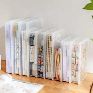 A4 Paper Storage Box A5 File Puzzle Disassembly Toy Storage Box Workstation Artifact Good Certificate Book Stand Box Wholesale