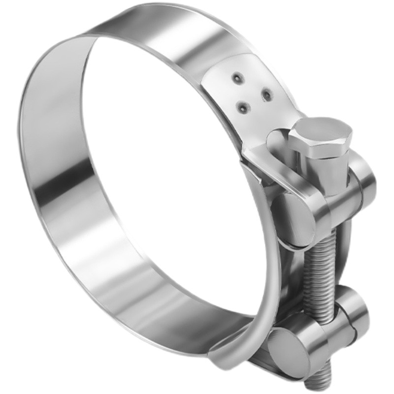 Abrazadera fuerte de acero inoxidable de Baolian Abrazadera de estilo europeo Abrazadera de tubería engrosada Abrazadera de manguera Abrazadera de tubería de aceite fijo Abrazadera de tubería de agua Abrazadera de tubería