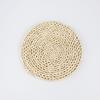 Japanese straw natural ore jade handmade, table mat, corn kernels