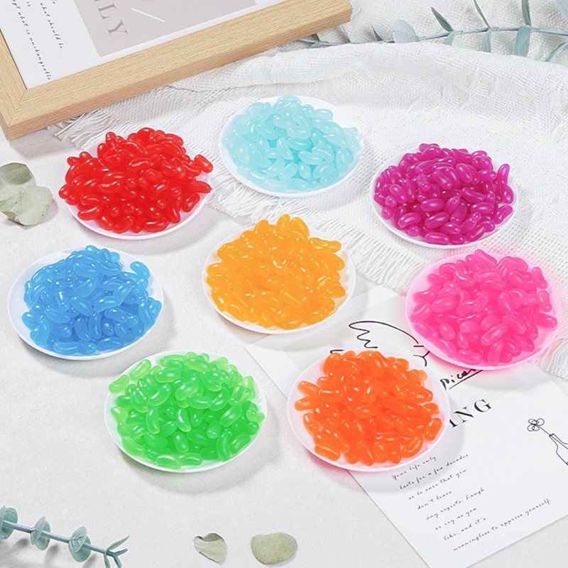 小号仿真吉利豆彩虹糖PVC水果软糖DIY奶油胶手机壳水晶泥食玩配件