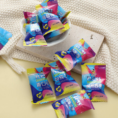 Internet-famous colorful rainbow plum preserved fruit dried fruit assorted flavors prune green plum blueberry snack dried bayberry 250g