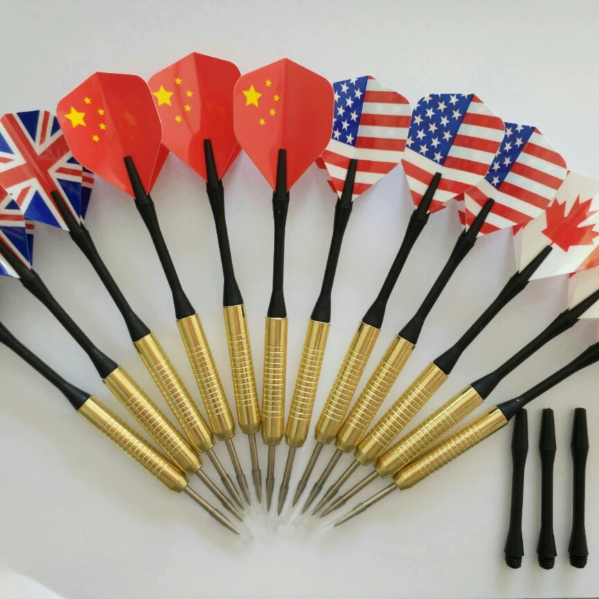 Игла для дротиков с медным покрытием с защитой от падения 16 г, жесткие аксессуары для дротиков, 16 г, игла для дротиков Baili, длина 15 см