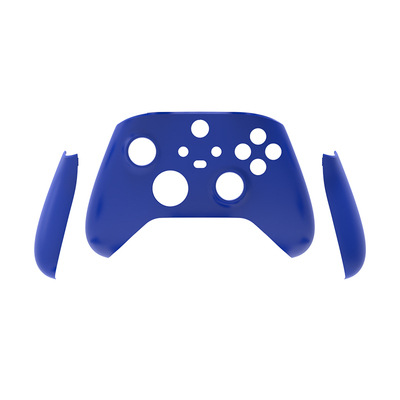 Cubierta frontal + manija izquierda y derecha-Superficie de cáñamo Azul