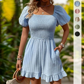 连衣裙;女士连体裤;女式衬衫