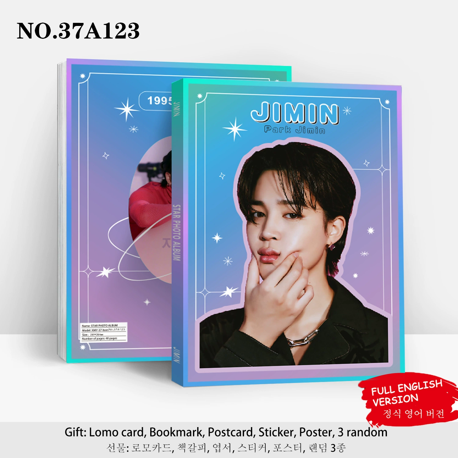 Фотоальбом BTS нового альбома YET TO COME JK Jimin BT2 поддерживающий фотоальбом