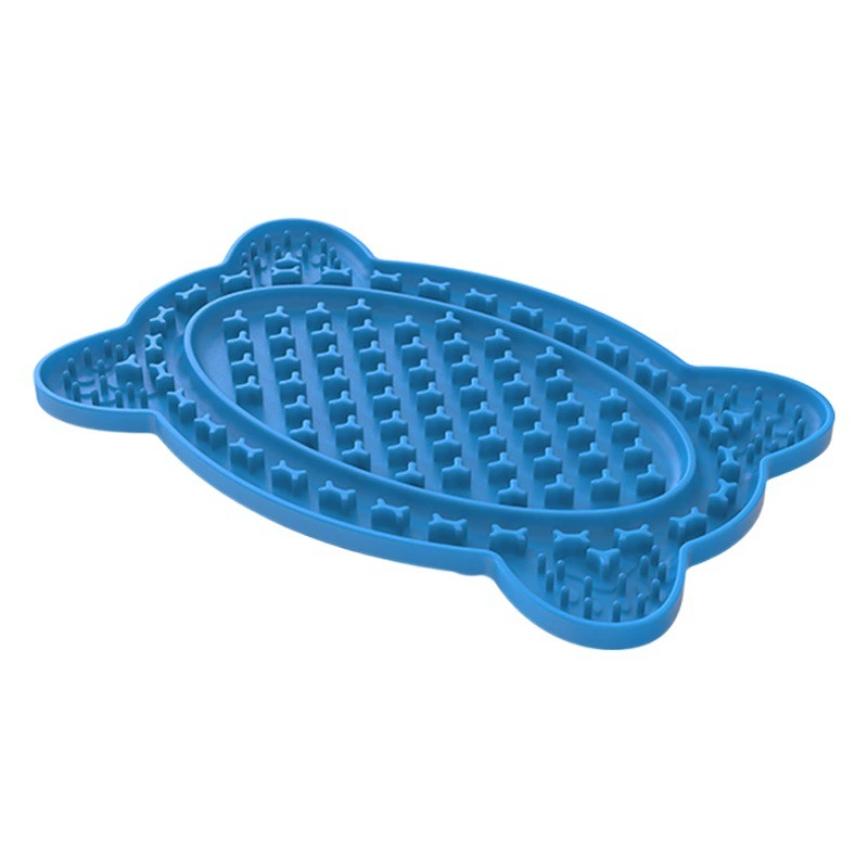 Новая тарелка для кошек и собак на присоске Licking Pad Slow Food Pad Анти-удушье Горшок для медленной еды Licking Pad Силиконовая подушка для медленной еды в наличии