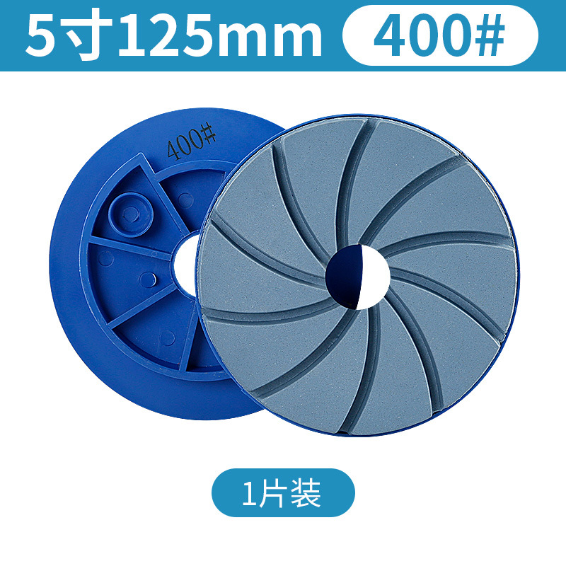 Hoja de pulido de diamante mármol piedra británica granito cerámica renovación Caracol hebilla biselado engrosado hoja de molienda