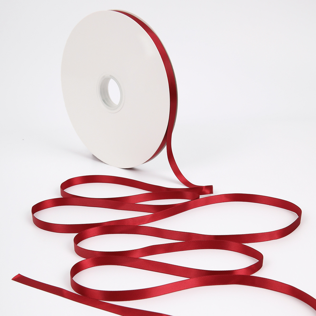 100 yardas de cinta de poliéster de doble cara Macarons, decoración de ramo, regalo, embalaje de flores, cinta de color sólido al por mayor