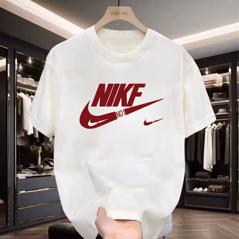 Selección de marcas 1. Área especial de descuento 1. Subvención de 10 mil millones de yuanes 1. Camiseta de manga corta para hombres y mujeres con camiseta de cuello redondo suelta y pesada
