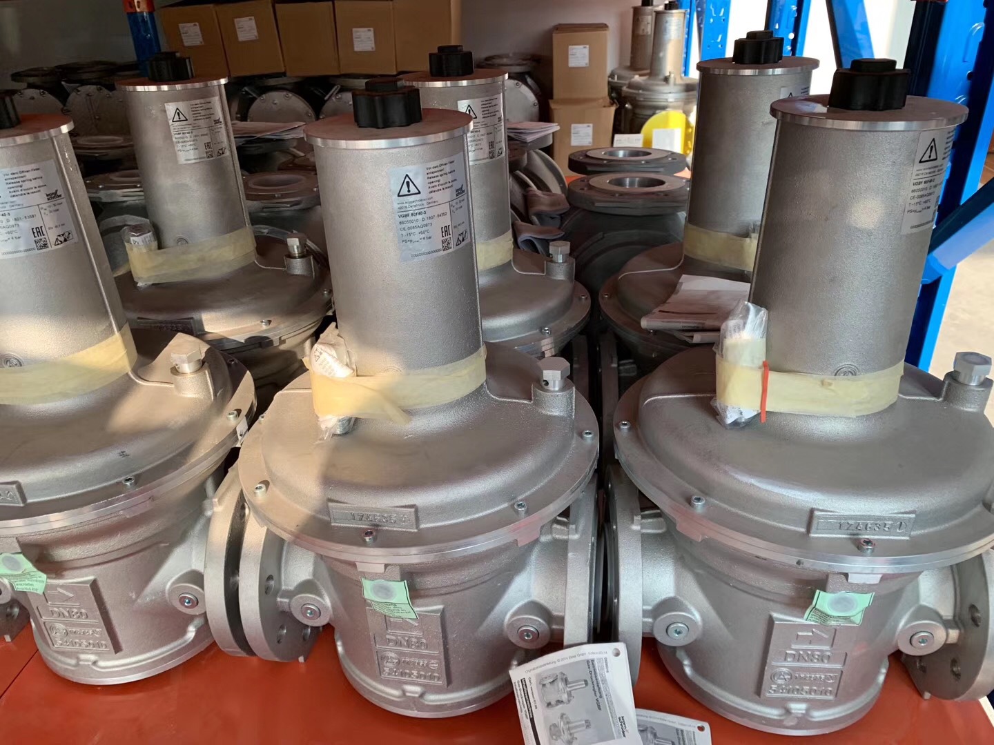 霍科德燃气减压阀VGBF 150F10-3(krom)