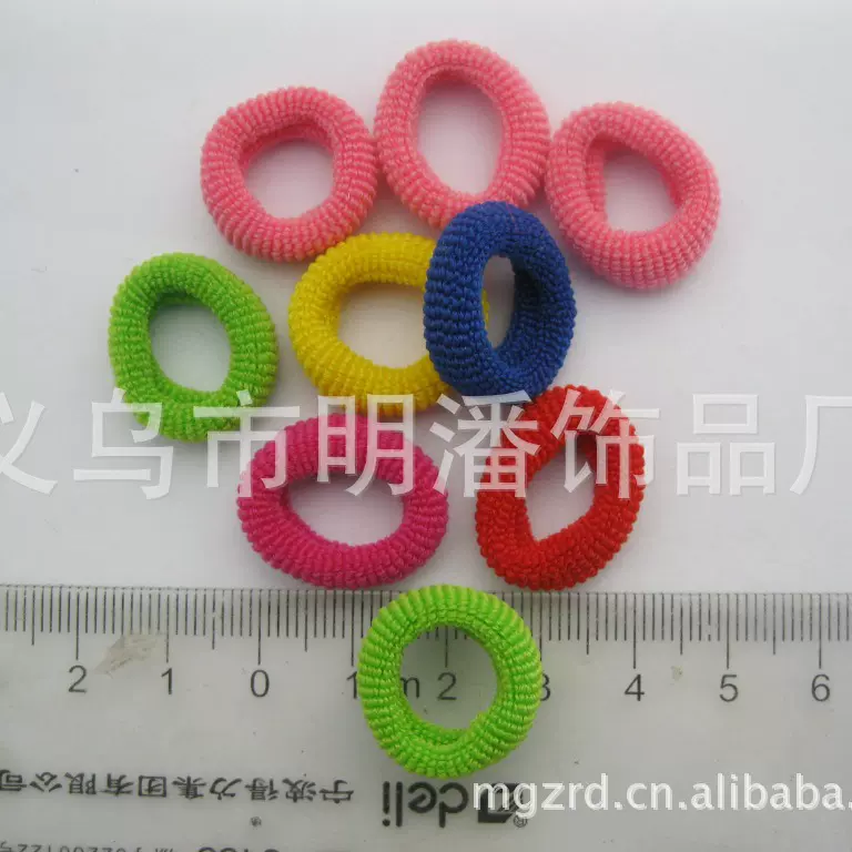 热销推荐 毛巾圈橡皮筋头绳 无缝高弹皮筋毛巾圈