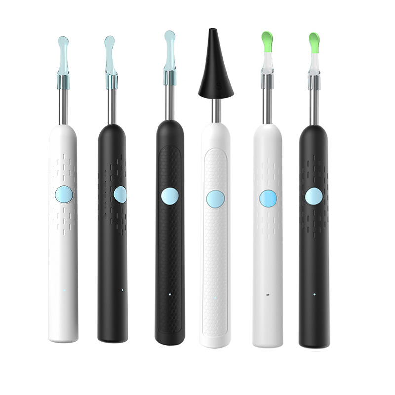 Cuchara de oreja visual Endoscopio visual lindo para mascotas Cuchara de oreja inteligente Odoscopio wifi HD Oído Cuchara de oreja visual