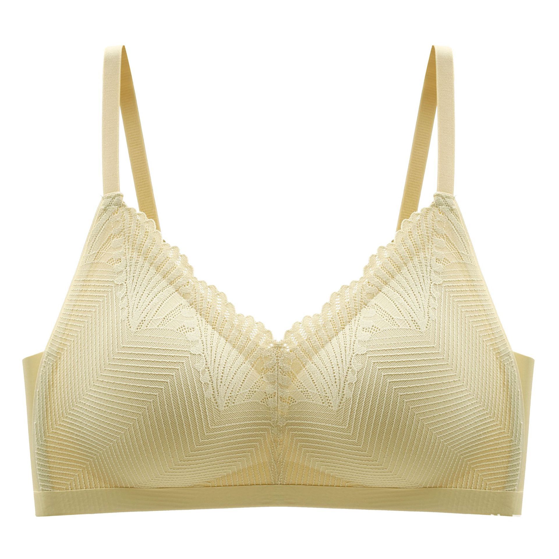 Venta directa de fábrica comercio electrónico transfronterizo Sudeste de Asia Vietnam Tailandia damas sin costuras sujetador de recogida lateral cómodo