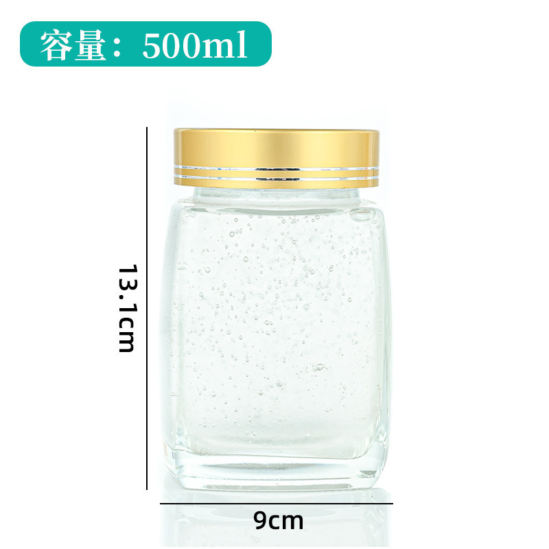 批发加厚食品级分装瓶蜂蜜鲜炖瓶耐高温可蒸煮玻璃瓶包装空瓶透明|undefined