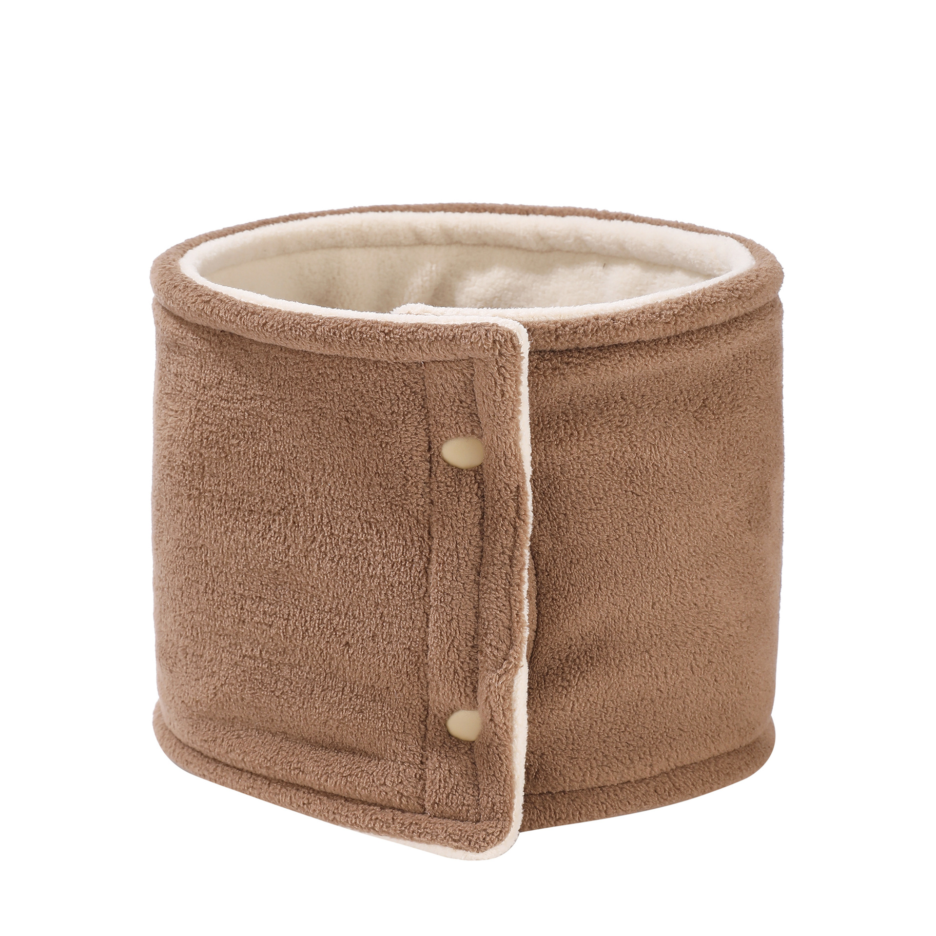 Apparel Accessories Winter Double-Sided Snap Neck Fashion All-Match High Neck Outdoor Sports Cold-proof Warm Neck Protection Neck Sleeve_voghion.com