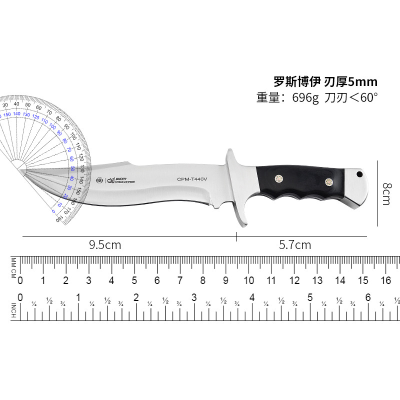 越境電子商取引ホットセールメーカー既製キール一体型ボーイストレートナイフ多機能キャンプサバイバルポータブルアウトドアナイフ|undefined