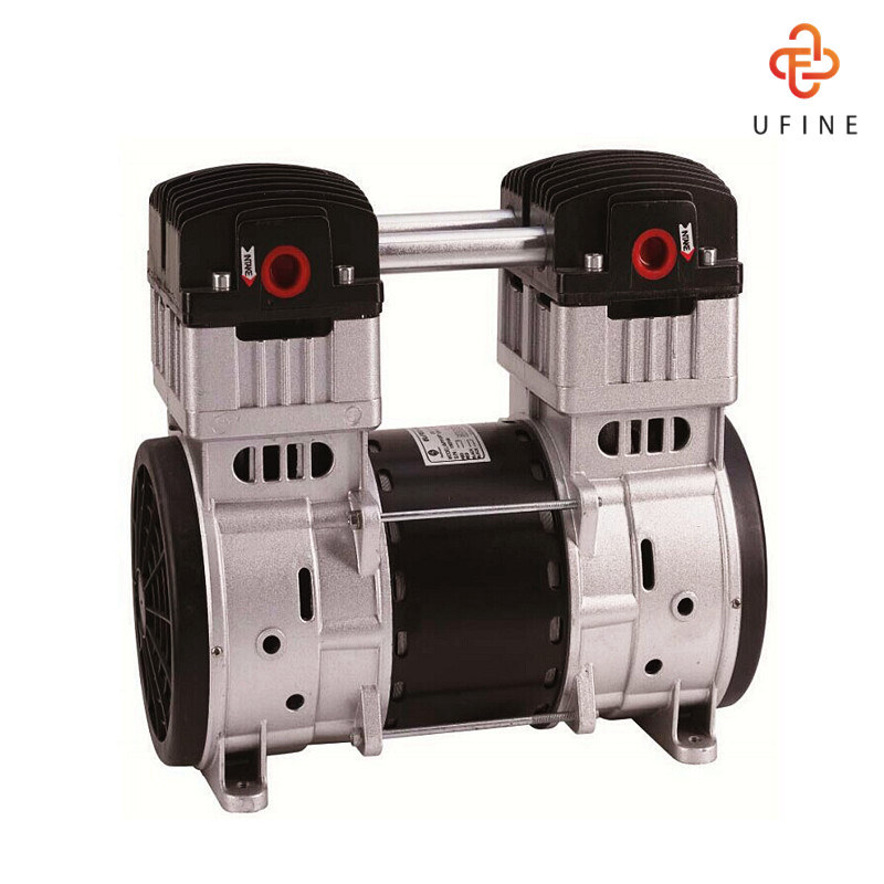 1100-1500瓦全铜线电机带散热片1.5-2HP静音空气压缩机泵头