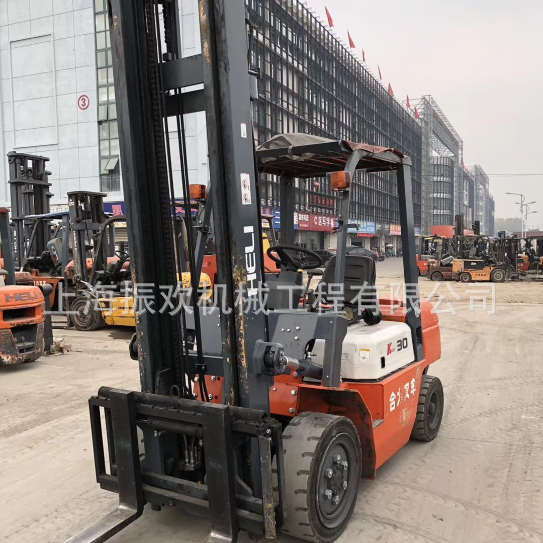 精品合力3吨叉车二手杭州3吨5吨原装现货低价转让支持海外建设