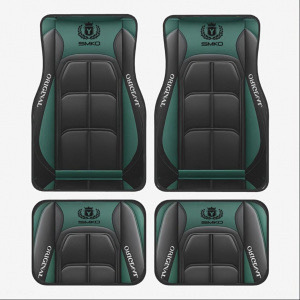 Cross-Border Hot-Selling Pattern Printed Car Floor Mats, Stain-Resistant, Water-Absorbent and Non-Slip Four-Piece Set, Etc. Can Be Shipped on Behalf of Others