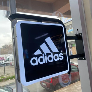 Customized Light Box Factory, Export Cross-Border Brand Oem Odm Production, Outdoor Double-Sided 360-Degree Rotating Led Light Box