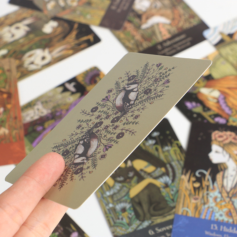 2021 New Universal Folk Oracle Tarot Board Game Cards_voghion.com