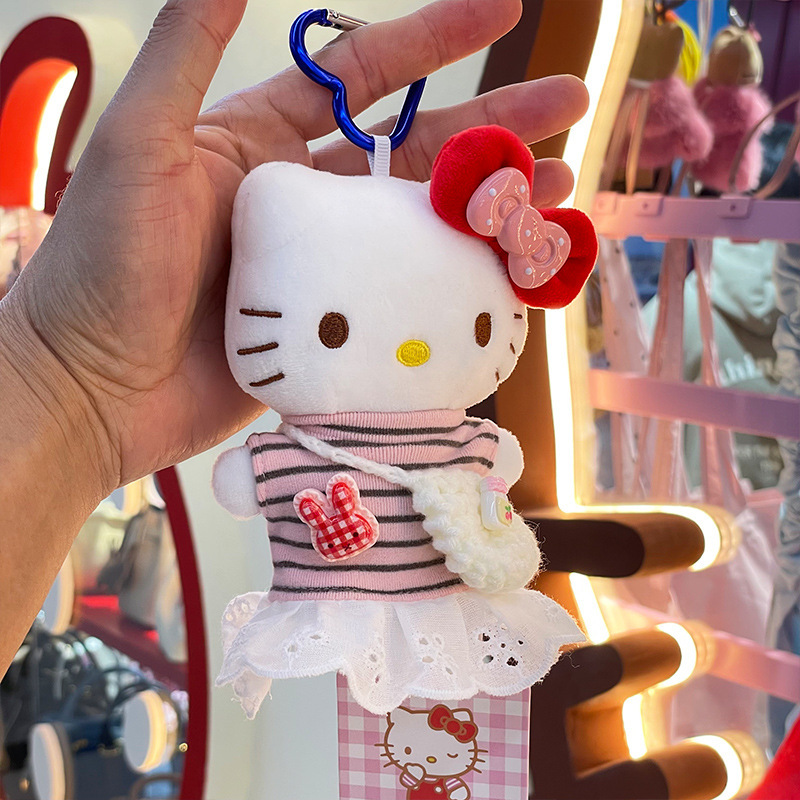 【Only Doll Clothes】10-14 ㎝ Universal Doll Clothing Set, Trendy Cute Plush Doll Bag Pendant DIY Accessories.