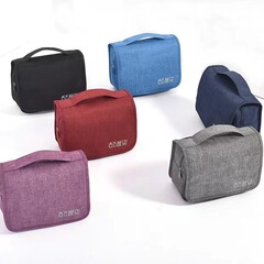 韓国版の防水トイレタリーバッグ、旅行や出張用のポータブル大容量収納バッグ、多機能カチオントイレタリー収納バッグ