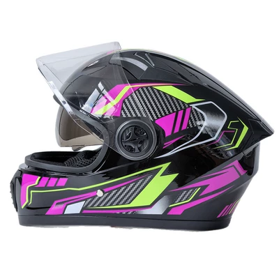 helmet, unisex, dual-lens full-face | Motosiklet kaskı (dəbilqə)