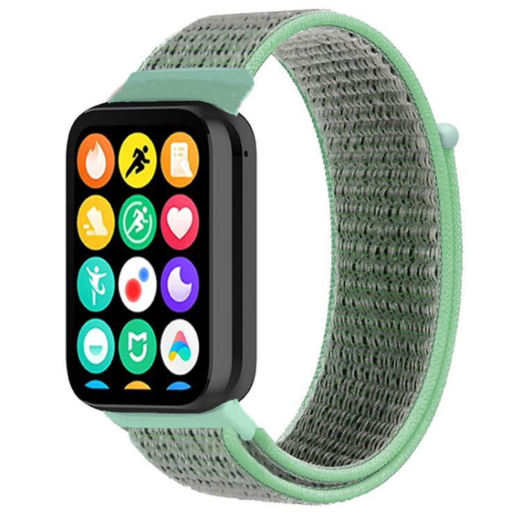 xDfind Nylon Backloop Velcro Bandera para pulsera Xiaomi 9 Pro / 8 Pro / Redmi Watch 6 / 5 / 4